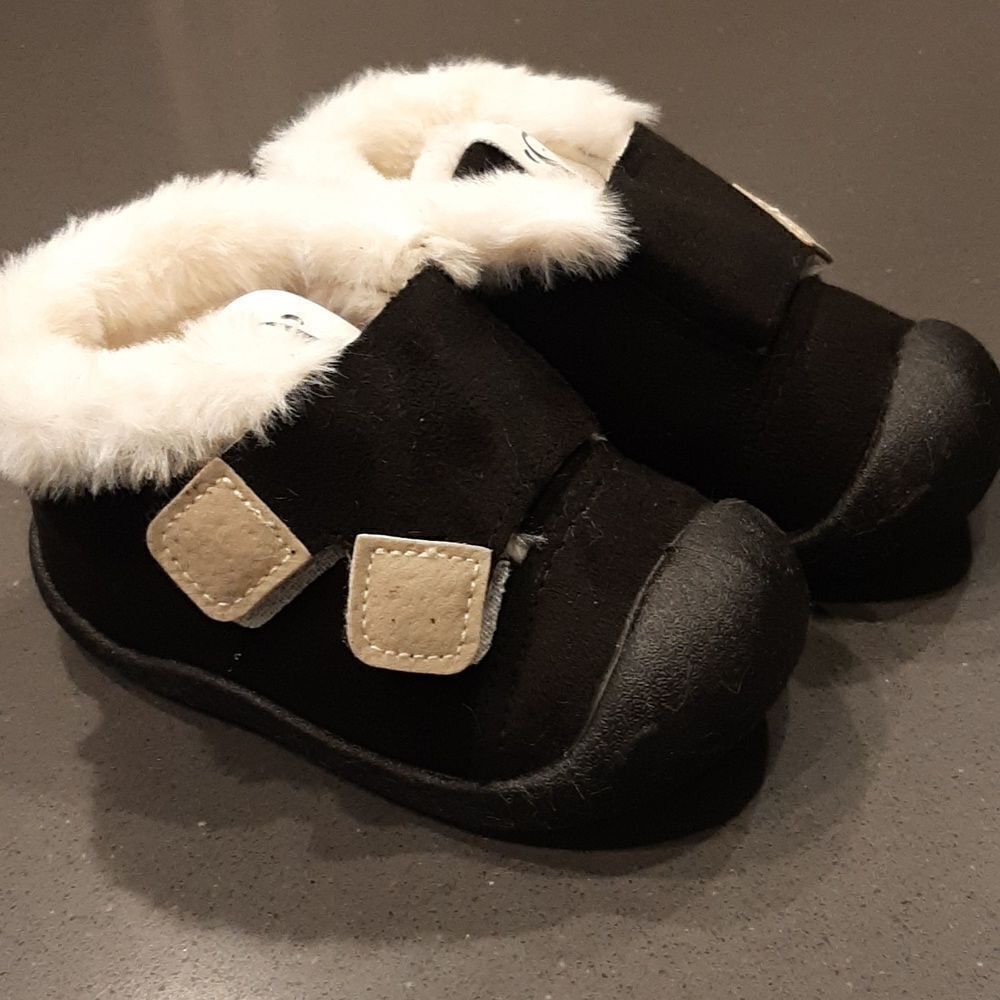 Black Baby Shoes